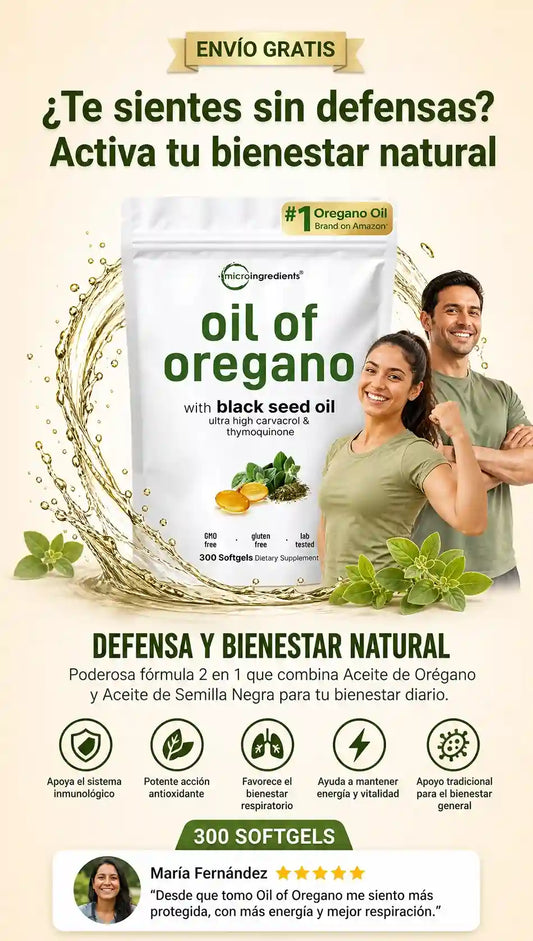 OIL OF OREGANO ORGANICO NATURAL PREMIUN